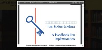 Image of Strategic Management for Senior Leaders: A Handbook for Implementation