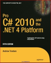 Image of Pro C# 2010 and the .NET 4 Platform