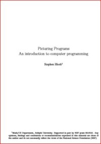 Image of Picturing Programs An introduction to computer programming