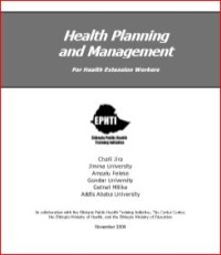 Image of Health Planning and Management  For Health Extension Workers