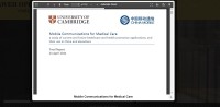 Image of Mobile Communications for Medical Care