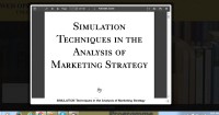 Image of Simulation Techniques In The Analysis of Marketing Strategy