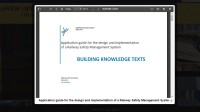 Image of Application guide for the design and implementation  of a Railway Safety Management System