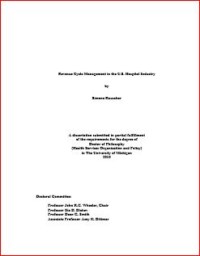 Image of Revenue Cycle Management in the U.S. Hospital Industry
