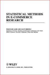 Image of STATISTICAL METHODS IN E-COMMERCE RESEARCH