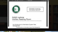 Image of An Introduction to Information System Risk Management