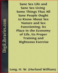 Image of SANE SEX LIFE AND SANE SEX LIVING