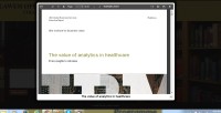 Image of The value of analytics in healthcare