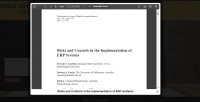 Image of Risks and Controls in the Implementation of ERP Systems
