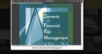 Image of Elements of Finacial Risk Management