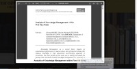 Image of Analysis of Knowledge Management within Five Key Areas