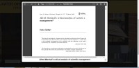 Image of Critical analysis of scientific management