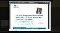 Image of PMI Risk Management Professional (PMI-RMP®) - Practice Standard and Certification Overview