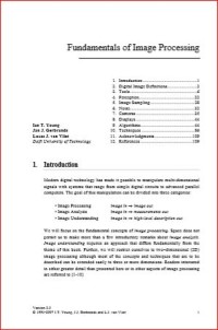 Image of Fundamentals of Image Processing
