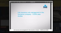 Image of Life Insurance risk management in the
Insurance company : CSOB case
studies