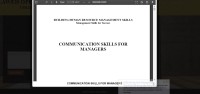 Image of COMMUNICATION SKILLS FOR MANAGERS
