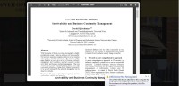 Image of Survivability and Business Continuity Management
