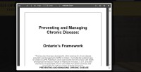 Image of PREVENTING AND MANAGING CHRONIC DISEASE
