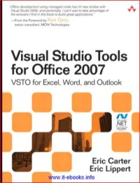 Image of Visual Studio Tools for Office 2007