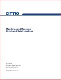 Image of Monitoring and Managing  Distributed Retail Locations