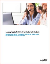 Image of Legacy Tools: Not Built for Today’s Helpdesk