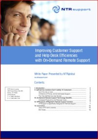 Image of Improving Customer Support and Help Desk Efficiencies with On-Demand Remote Support