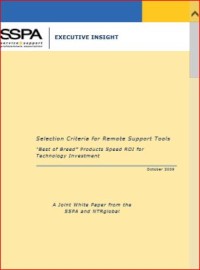 Image of Selection Criteria for Remote Support Tools “Best of Breed” Products Speed ROI for Technology Investment