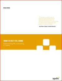 Image of HOW TO GET ITIL DONE