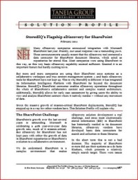 Image of StoredIQ’s Flagship eDiscovery for SharePoint