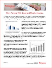 Image of Move Forward With Cloud and Mobile, Securely