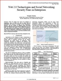 Image of Web 2.0 Technologies and Social Networking Security Fears in Enterprises