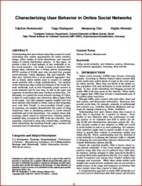 Image of Characterizing User Behavior in Online Social Networks