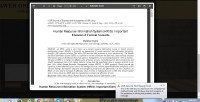 Image of Human Resource Information System (HRIS): Important Element of Current Scenario