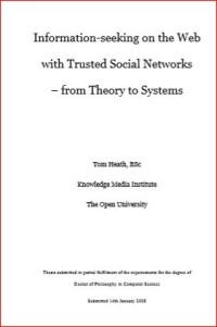 Image of Information-seeking on the Web  with Trusted Social Networks
