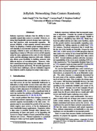Image of Jellyﬁsh: Networking Data Centers Randomly