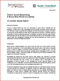 Image of Online Social Networking:  A Brave New World of Liability