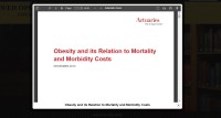 Image of Obesity and its Relation to Mortality and Morbidity Costs