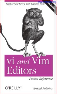 Image of vi and Vim Editors Pocket Reference