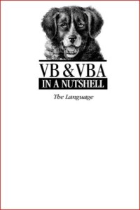 Image of VB & VBA in a Nutshell- The Language