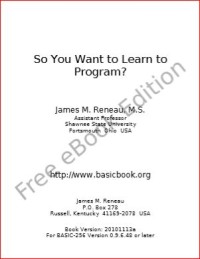 Image of So You Want to Learn to Program?