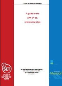 Image of APA Referencing Guide