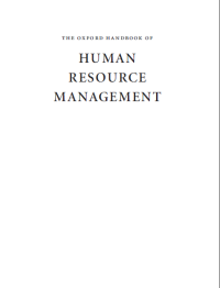 Image of The oxford handbook of HUMAN RESOURCE MANAGEMENT