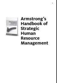 Image of Armstrong’s Handbook of Strategic Human Resource Management