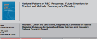 Image of National Patterns of R&D Resources: Future Directions for Content and Methods: Summary of a Workshop