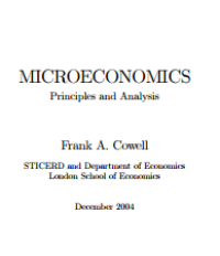 Image of MICROECONOMICS Principles and Analysis