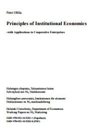 Image of Principles of Institutional Economics -with Applications to Cooperative Enterprises
