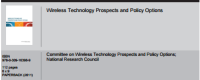 Image of Wireless Technology Prospects and Policy Options
