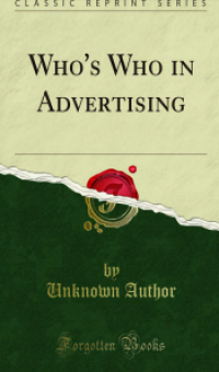 Image of Who's Is In Advertising