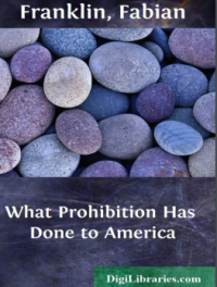 Image of What Prohibition Has Done to America