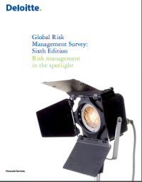 Image of Global Risk
Management Survey:
Sixth Edition
Risk management
in the spotlight